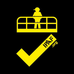 IPAF Tick Logo Yellow